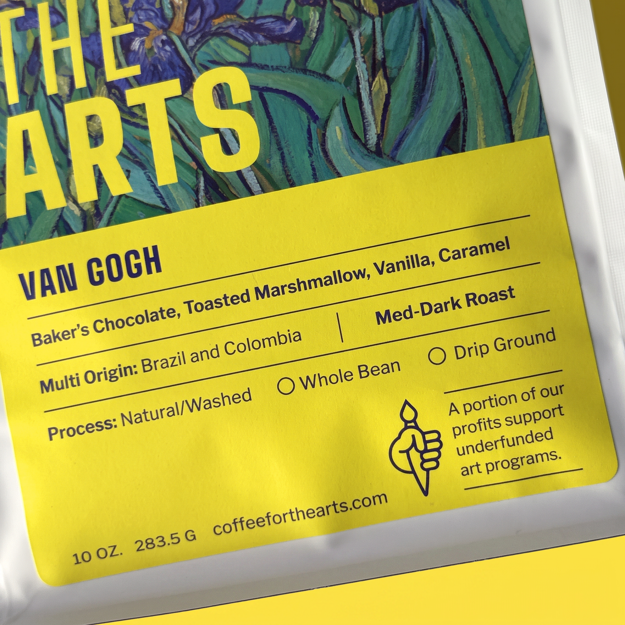 Brazil & Colombia | Multi Origin Blend | Medium-Dark Coffee | Van Gogh