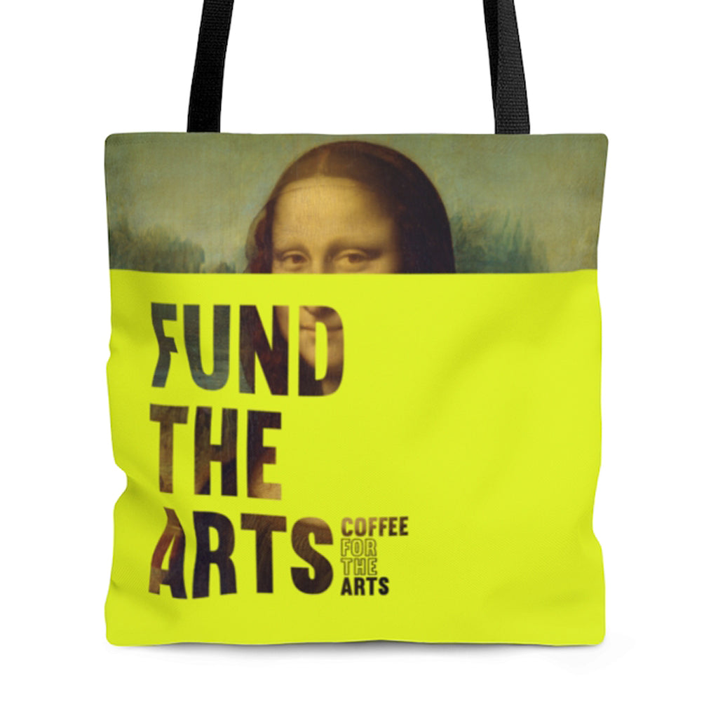 FUND THE ARTS - MONA LISA - TOTE BAG