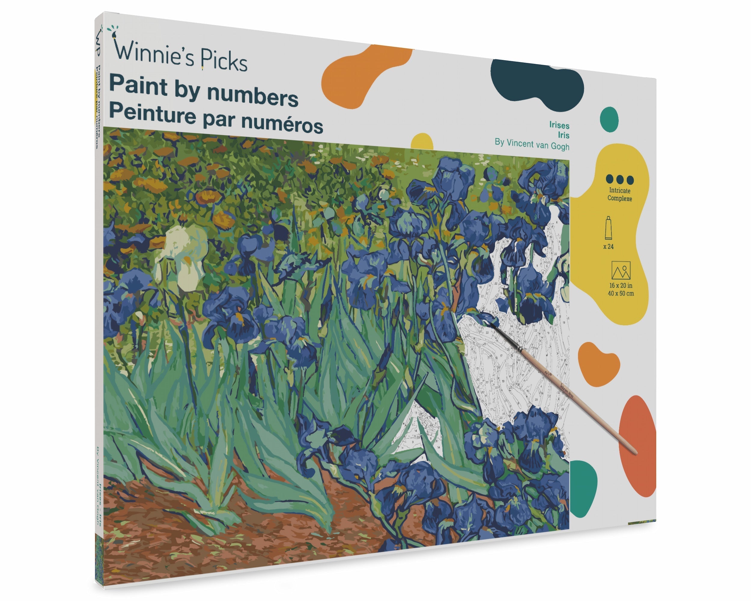 Paint by number sets