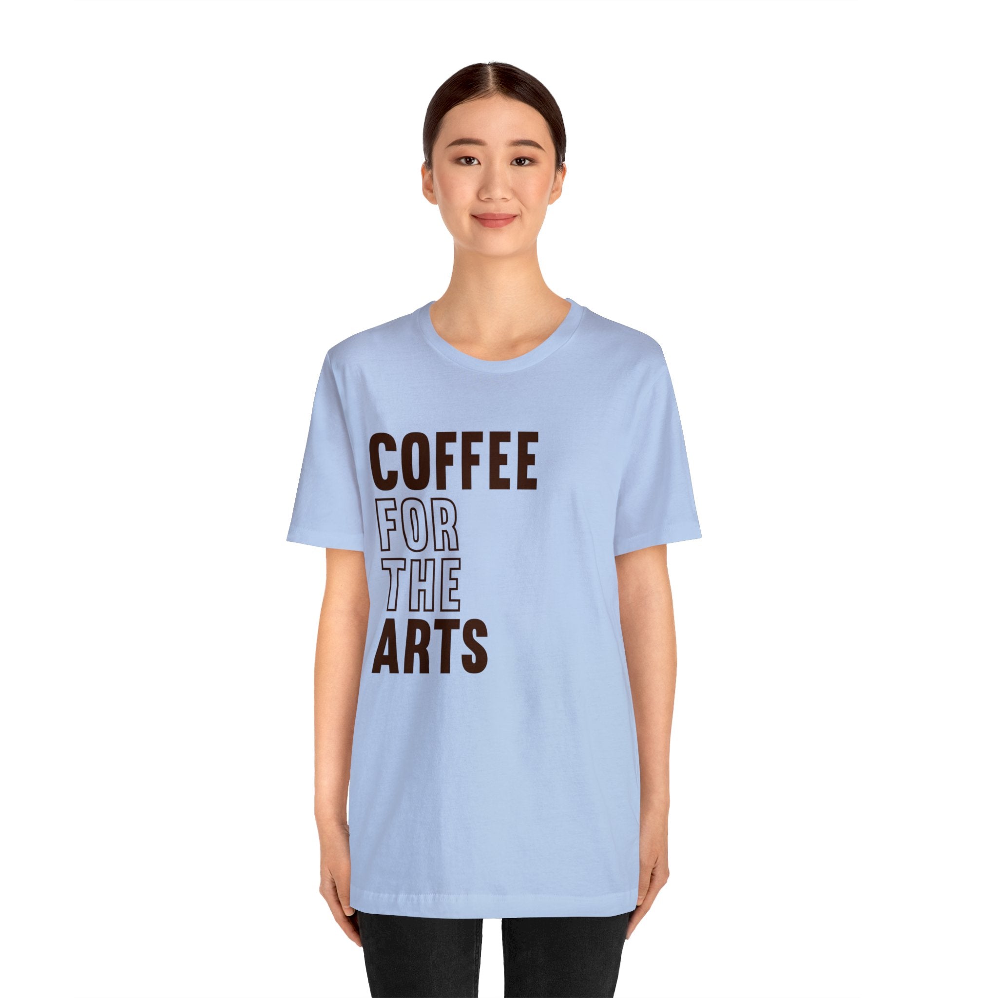 Short Sleeve T-Shirt | Unisex Jersey | Coffee For The Arts