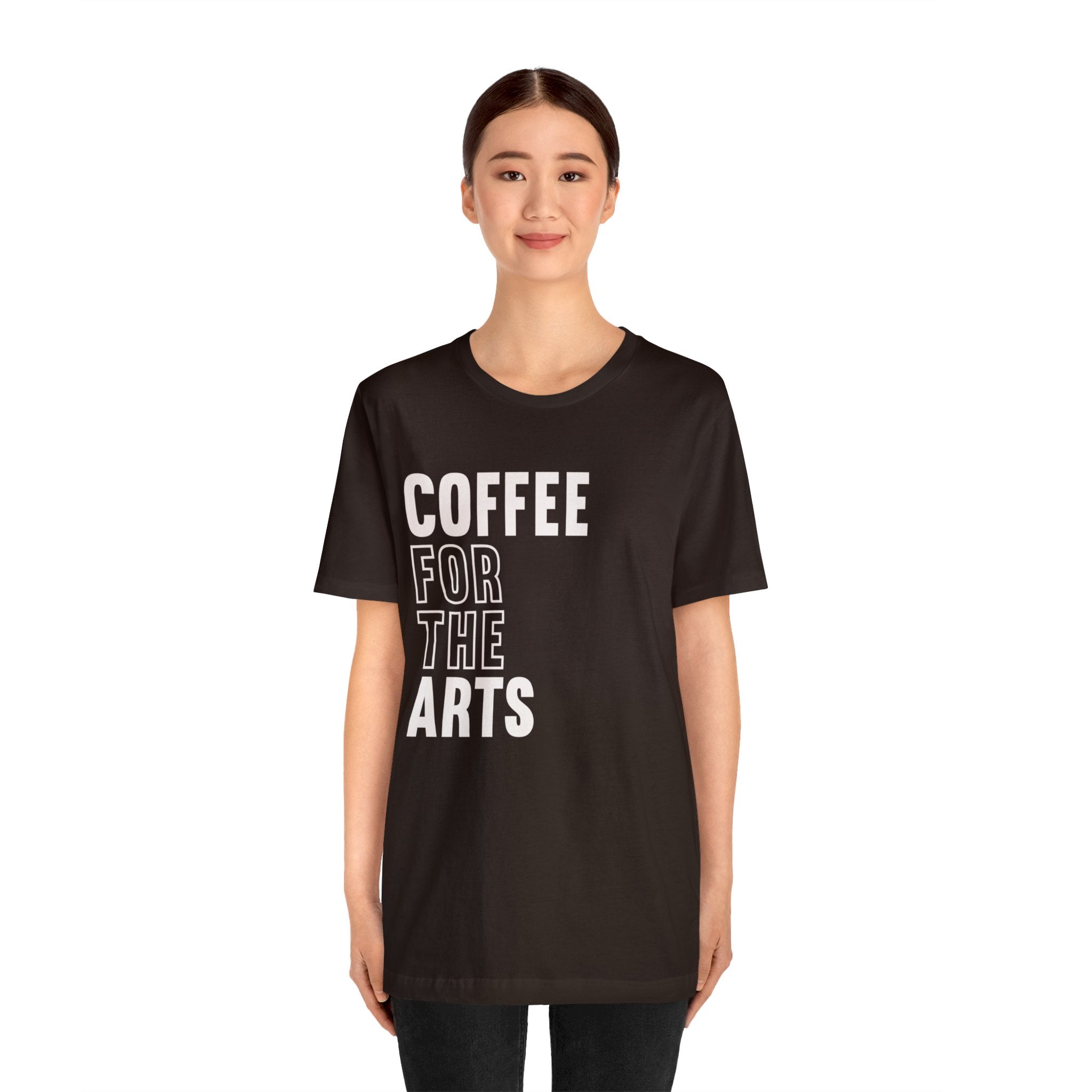 Short Sleeve T-Shirt | Unisex Jersey | Coffee For The Arts