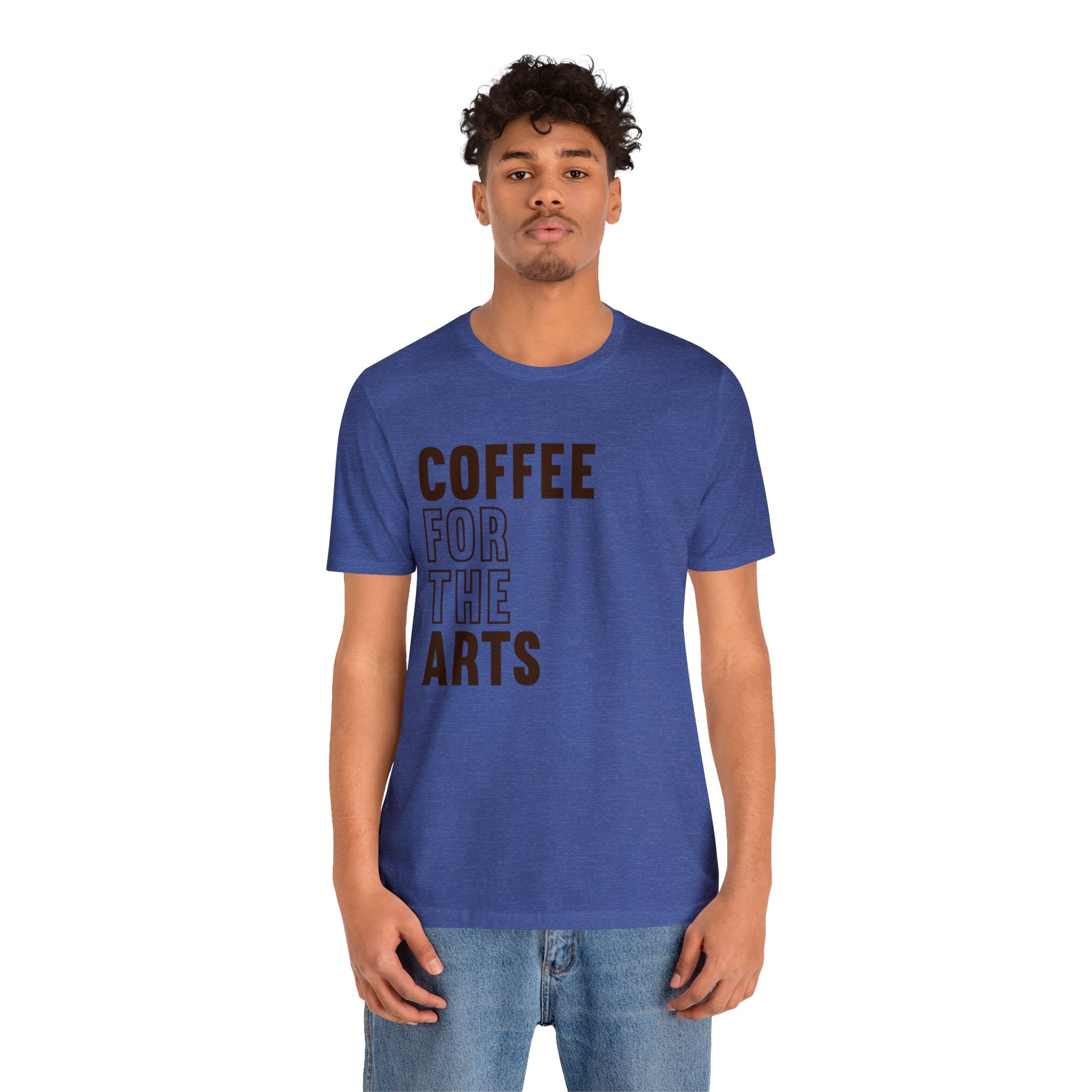 Short Sleeve T-Shirt | Unisex Jersey | Coffee For The Arts