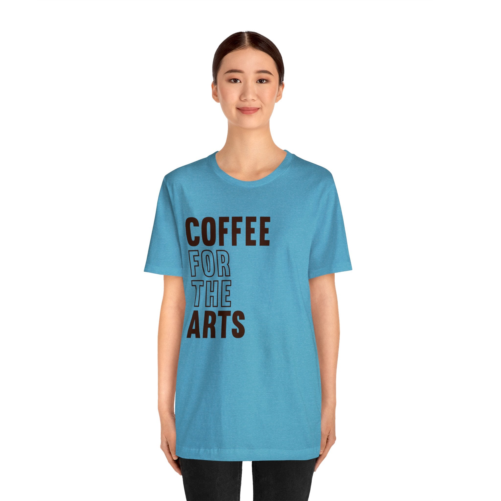 Short Sleeve T-Shirt | Unisex Jersey | Coffee For The Arts