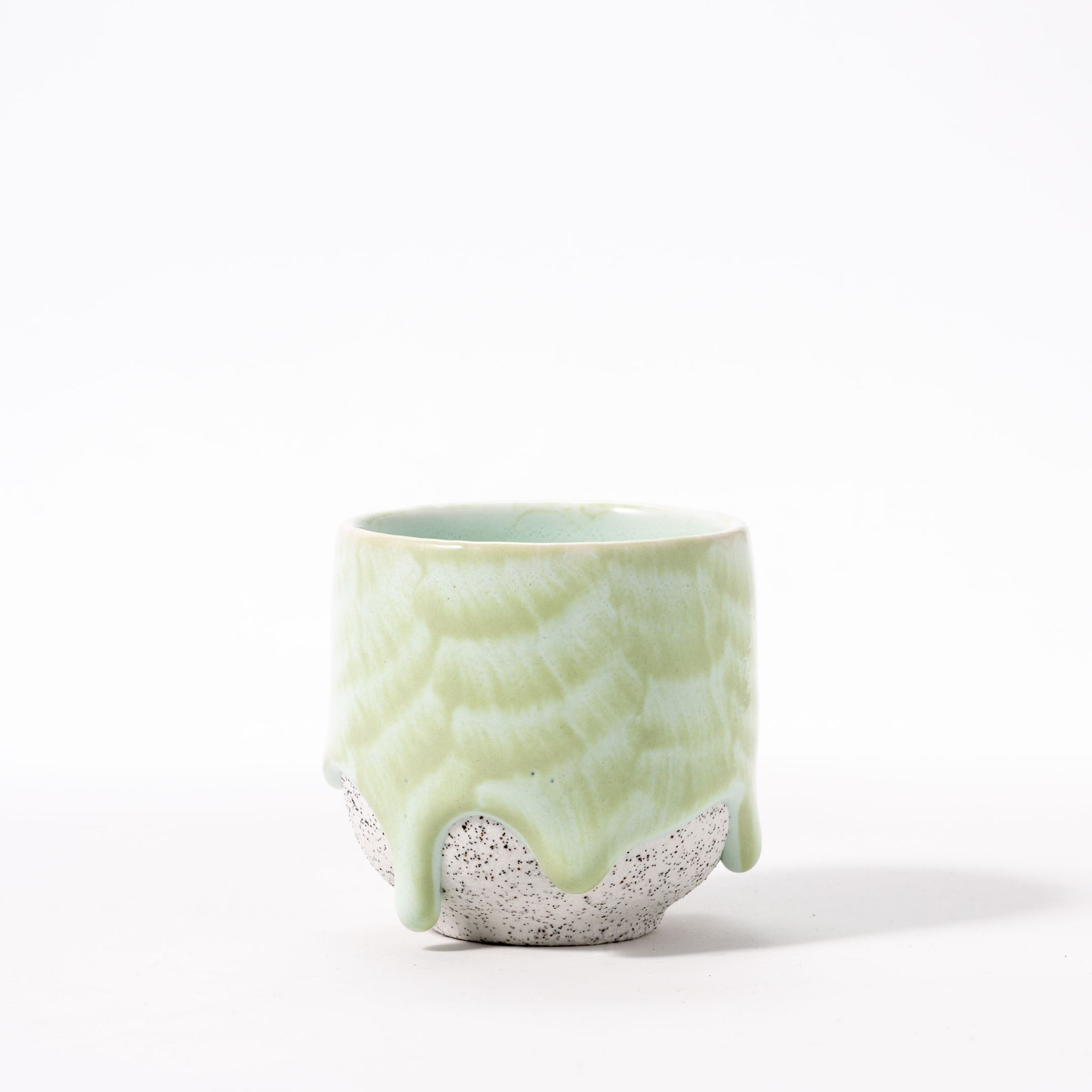 Handcrafted 3.5oz Ceramic Espresso Cup - Artisan Coffee Cup