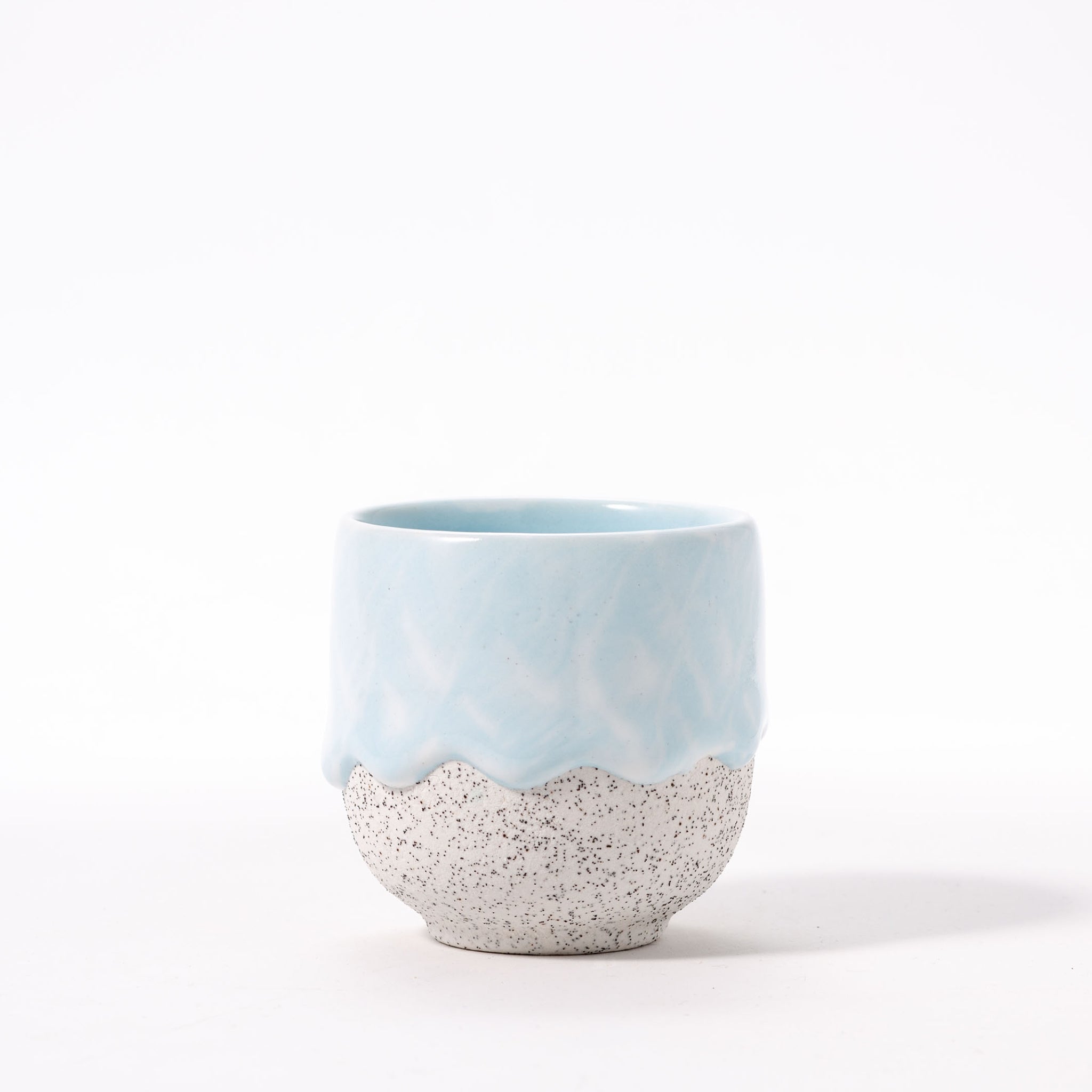 Handcrafted 3.5oz Ceramic Espresso Cup - Artisan Coffee Cup