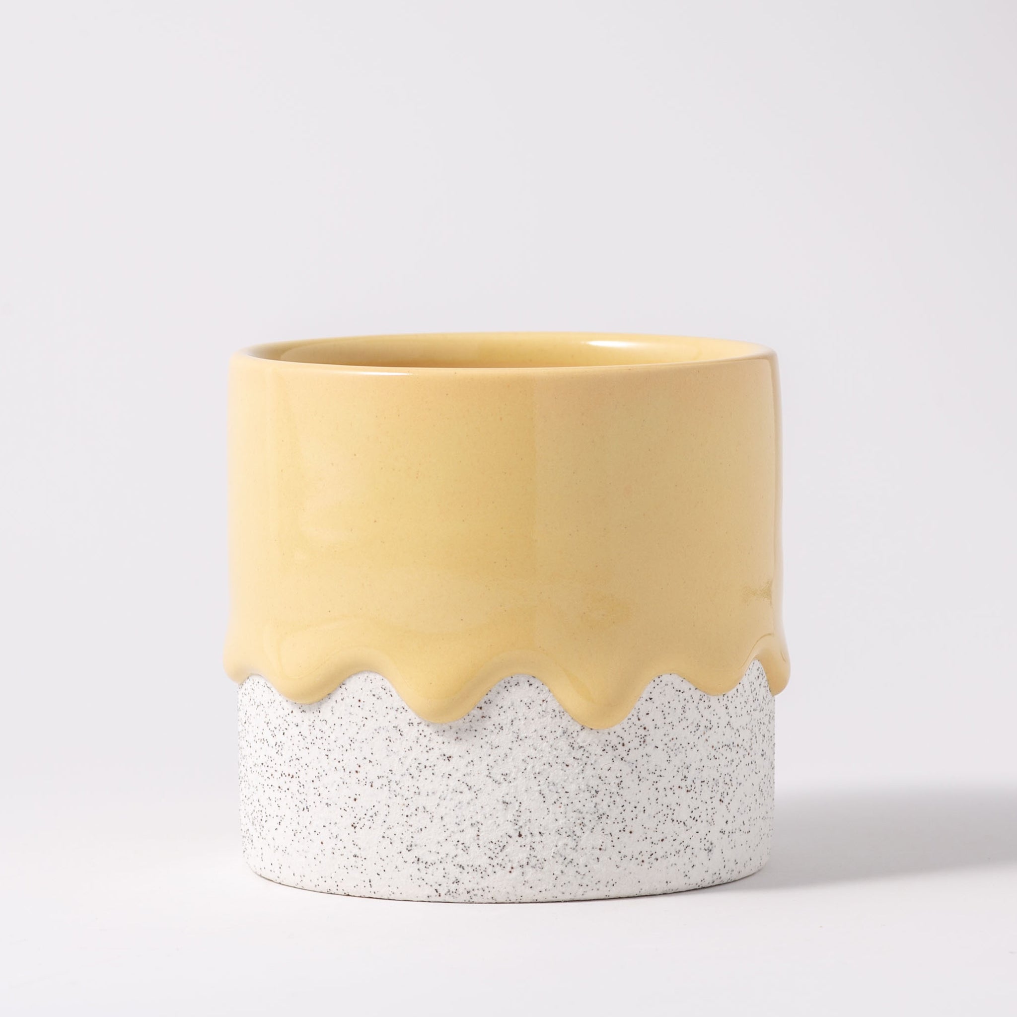 Handcrafted 10oz Ceramic Squat Cylinder Mug – Artisan Coffee Cup