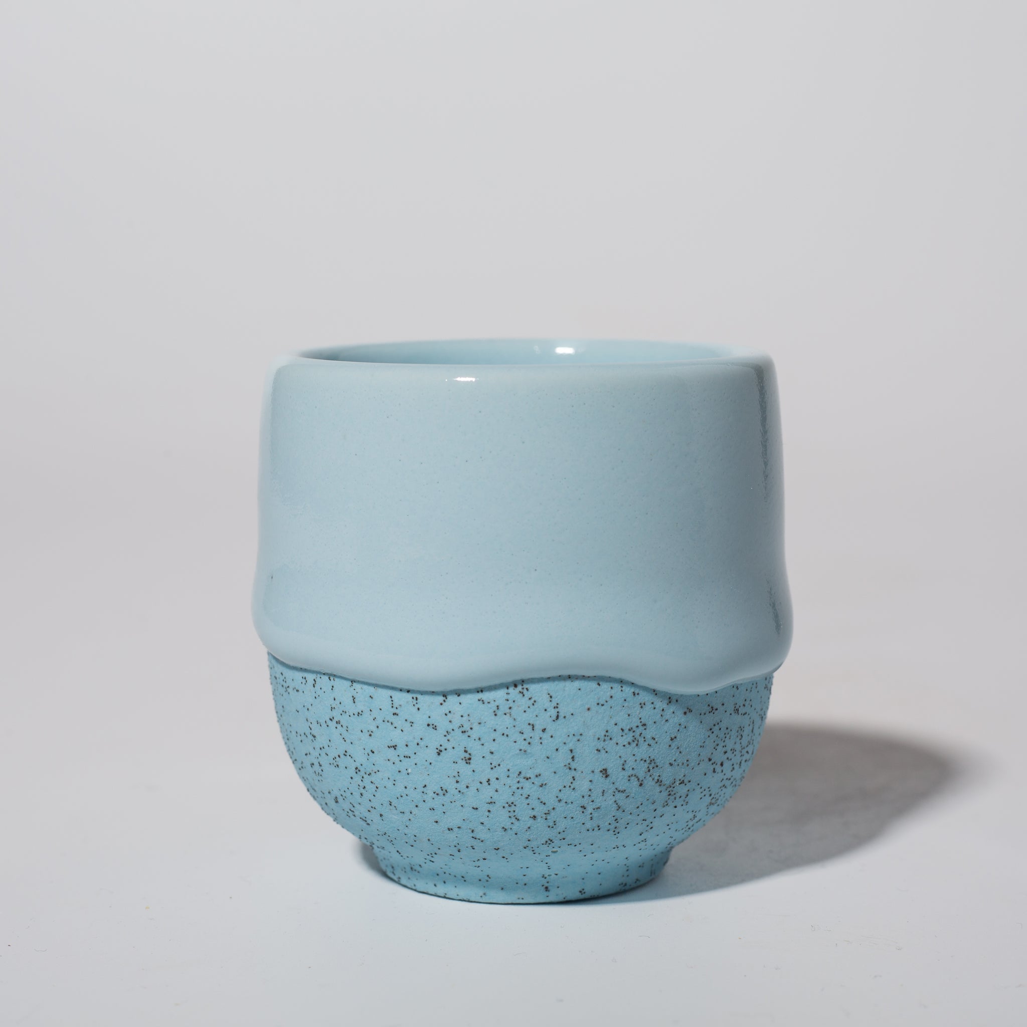 Handcrafted 3.5oz Ceramic Espresso Cup - Artisan Coffee Cup