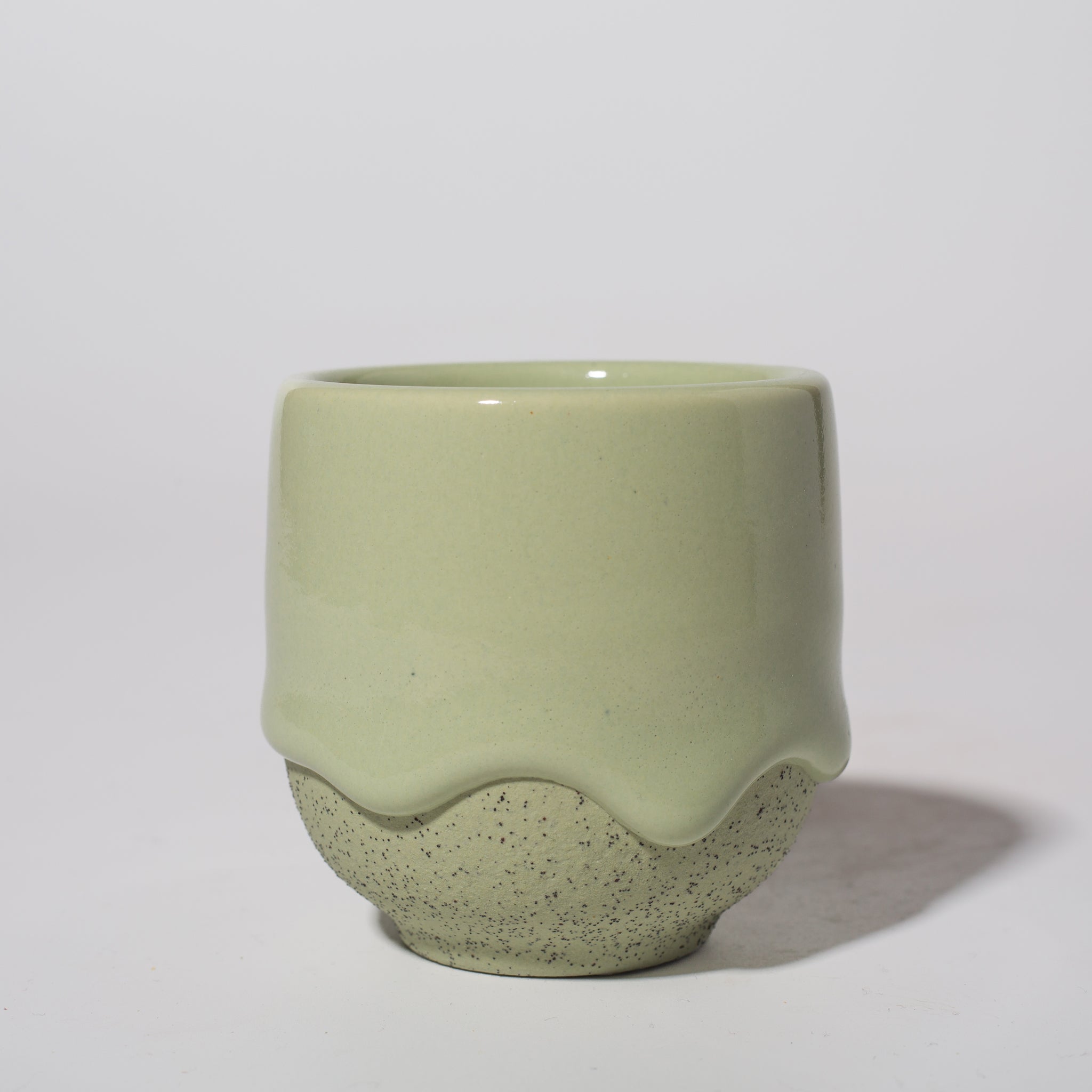 Handcrafted 3.5oz Ceramic Espresso Cup - Artisan Coffee Cup
