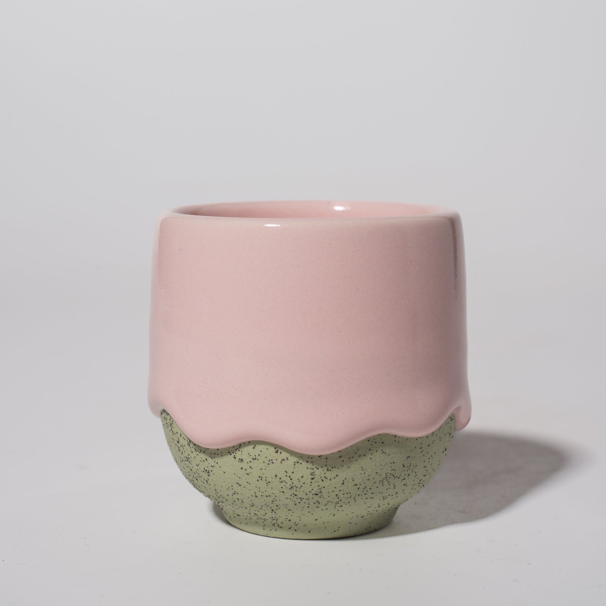 Handcrafted 3.5oz Ceramic Espresso Cup - Artisan Coffee Cup