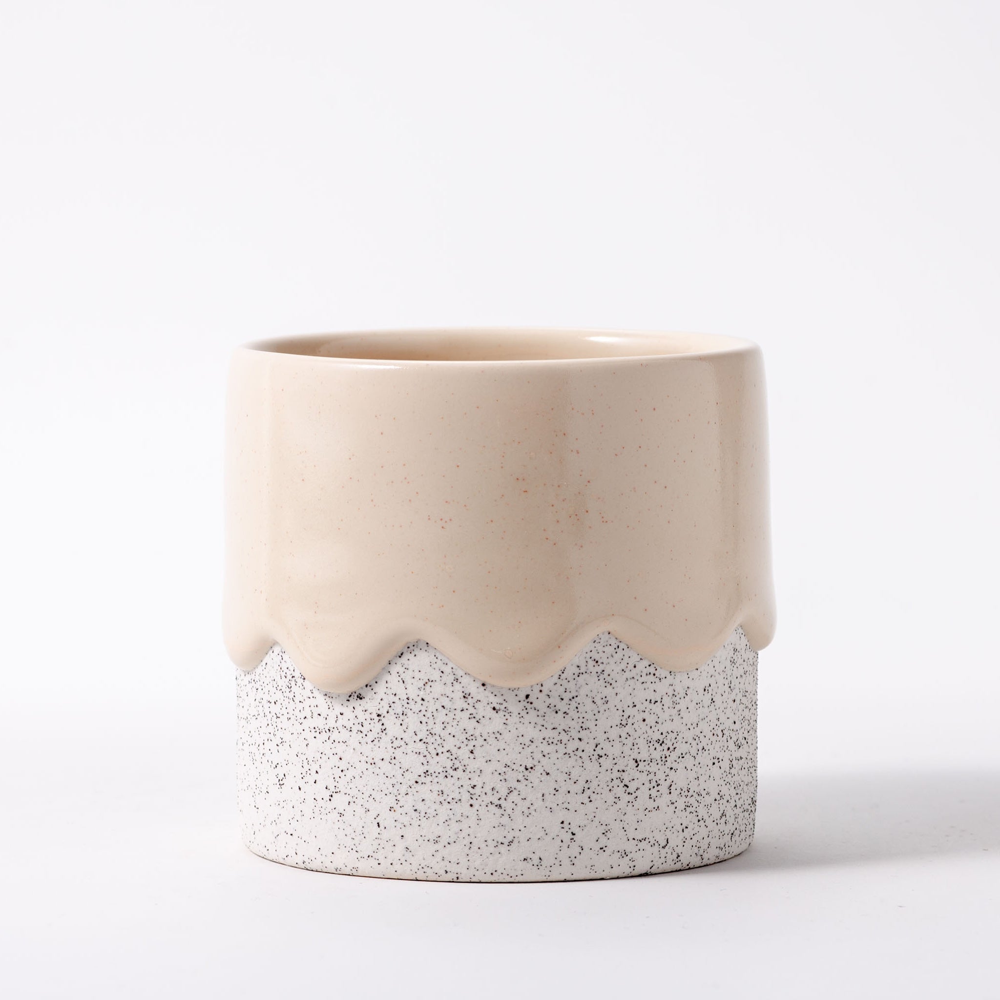 Handcrafted 10oz Ceramic Squat Cylinder Mug – Artisan Coffee Cup