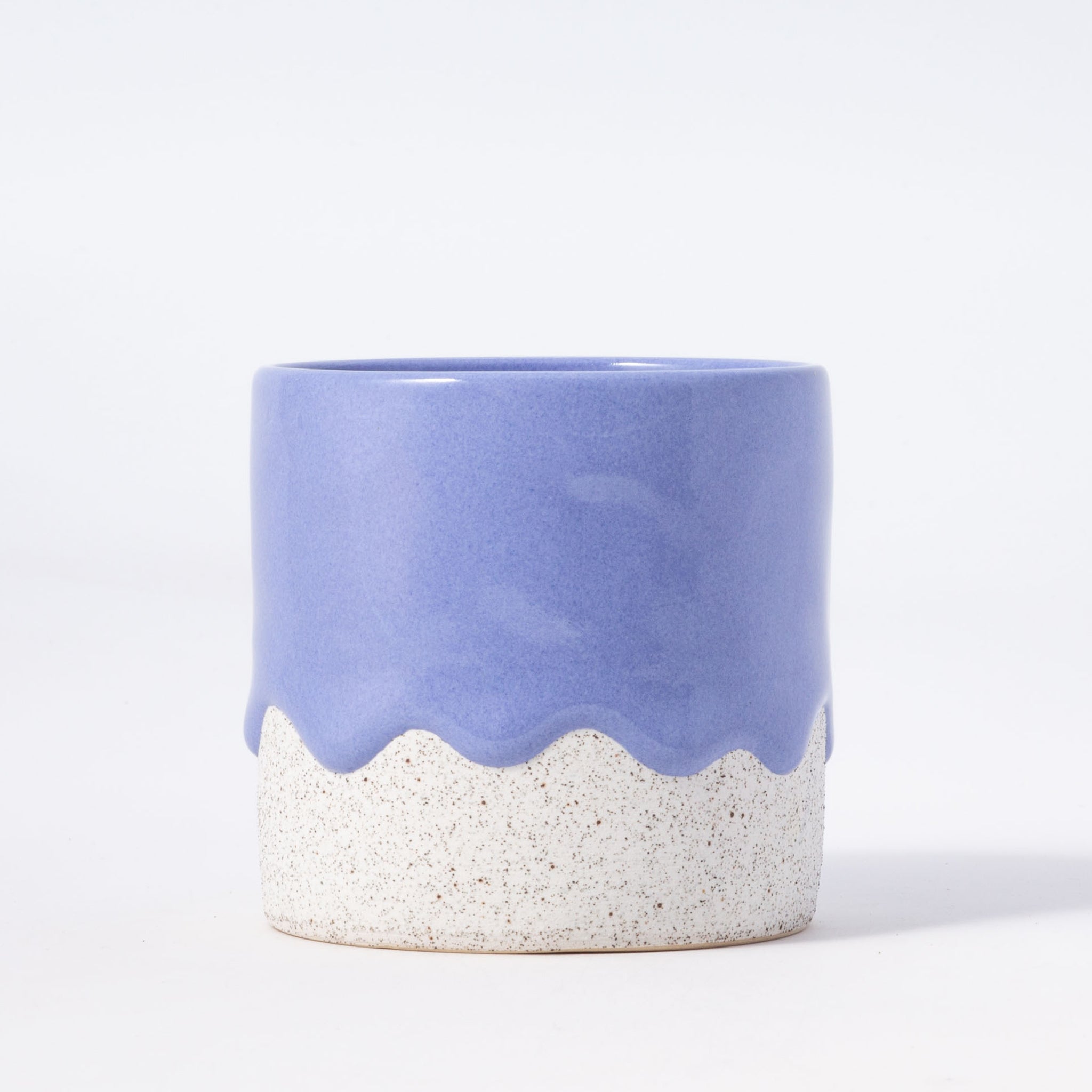 Handcrafted 10oz Ceramic Squat Cylinder Mug – Artisan Coffee Cup