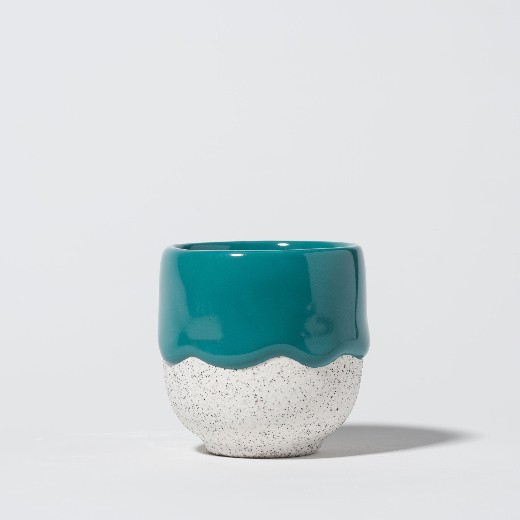 Handcrafted 3.5oz Ceramic Espresso Cup - Artisan Coffee Cup