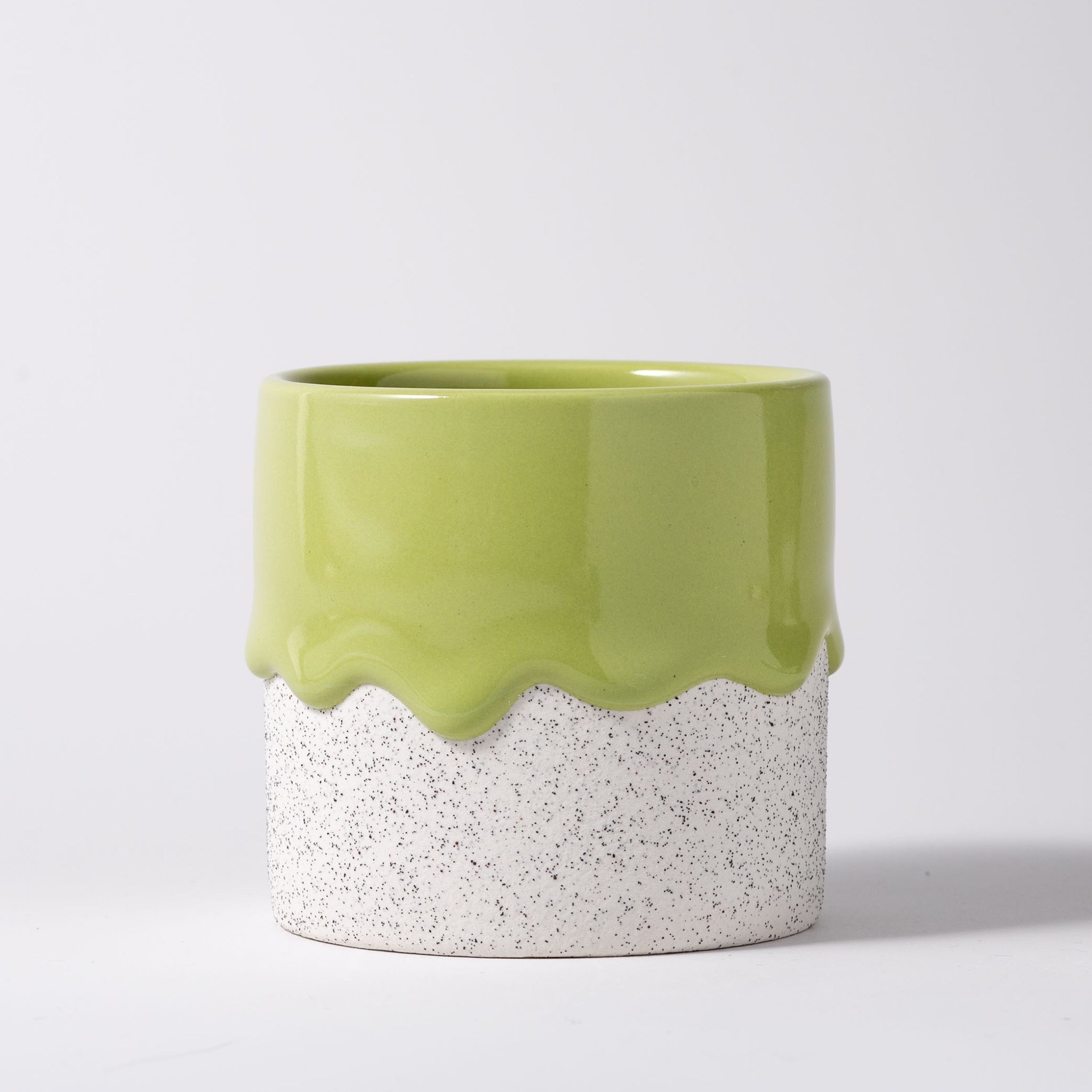Handcrafted 10oz Ceramic Squat Cylinder Mug – Artisan Coffee Cup