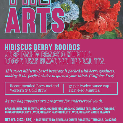 Hibiscus Berry Rooibos Tea / Loose Leaf Tea / Caffeine Free