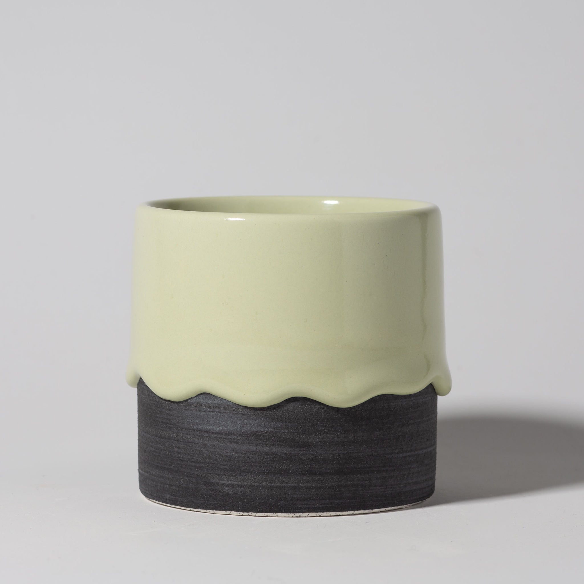 Handcrafted 10oz Ceramic Squat Cylinder Mug – Artisan Coffee Cup