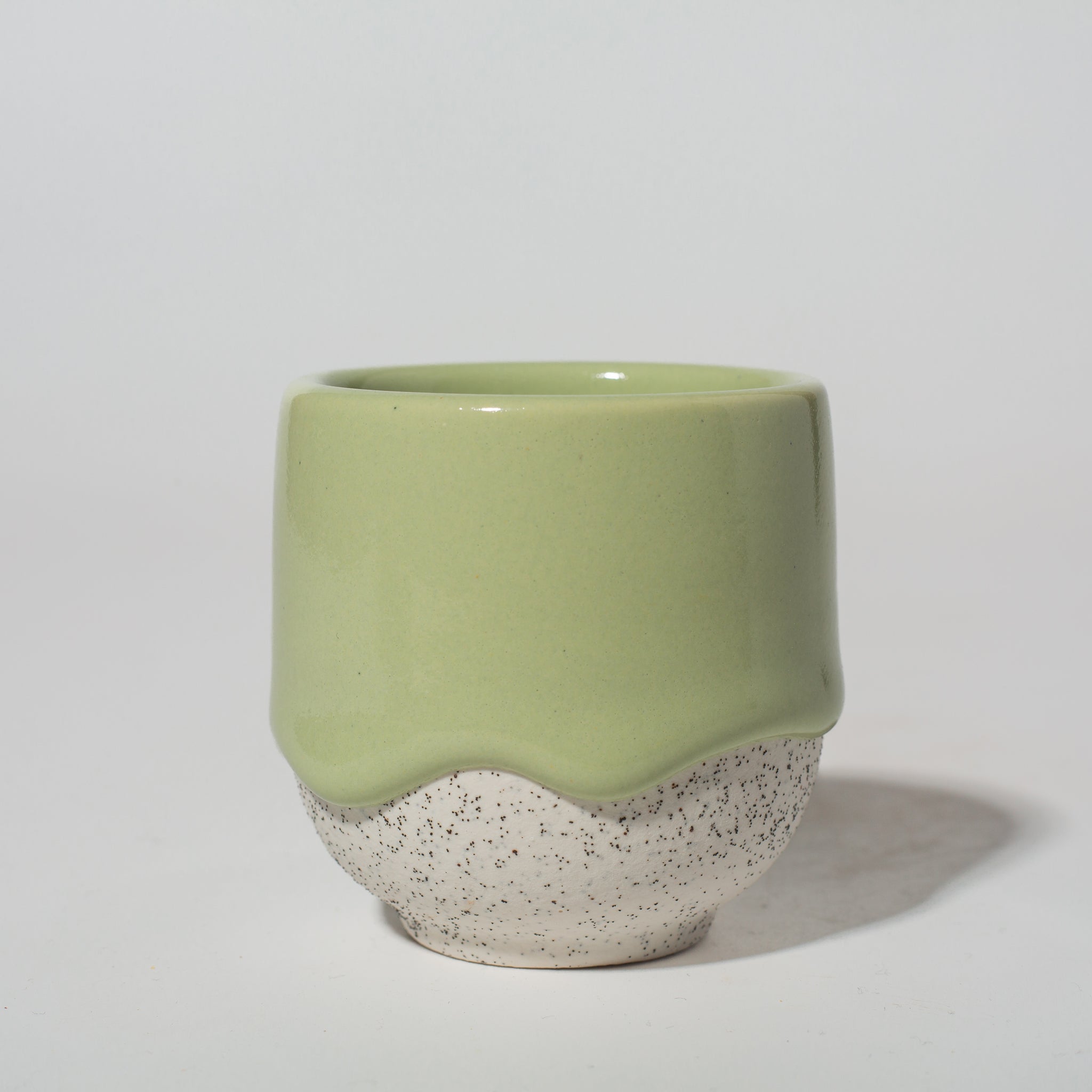Handcrafted 3.5oz Ceramic Espresso Cup - Artisan Coffee Cup