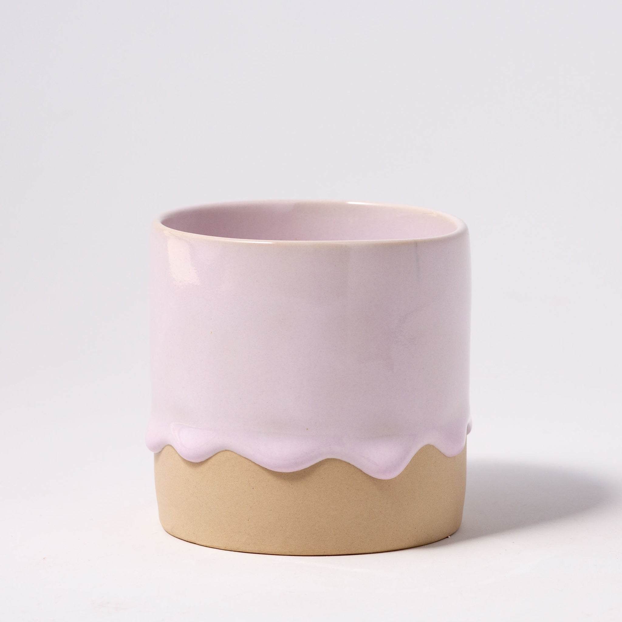 Handcrafted 10oz Ceramic Squat Cylinder Mug – Artisan Coffee Cup