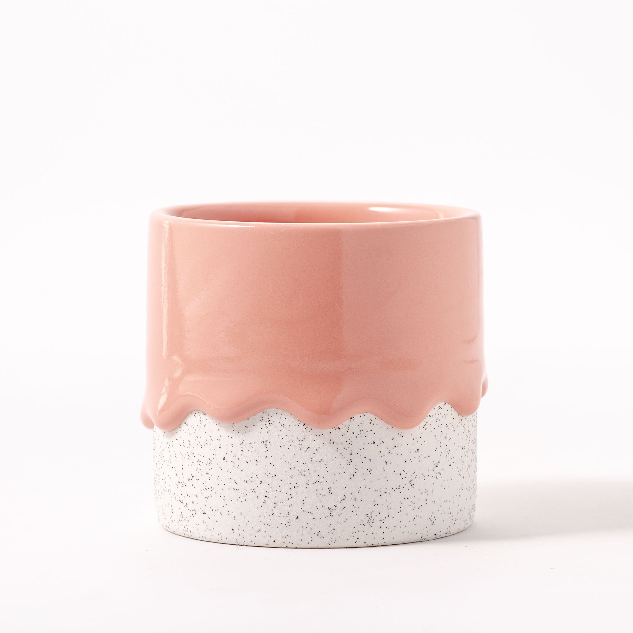 Handcrafted 10oz Ceramic Squat Cylinder Mug – Artisan Coffee Cup