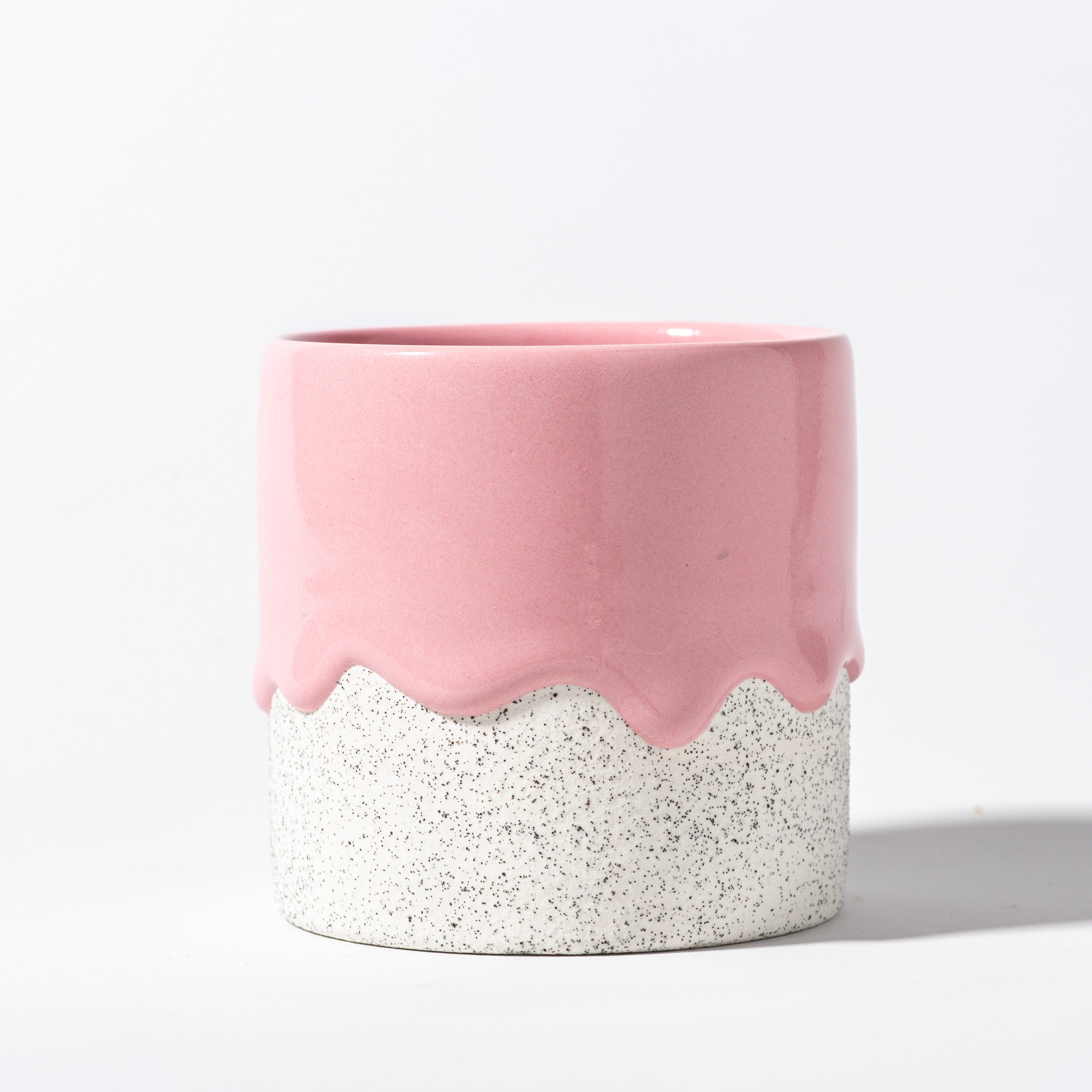 Handcrafted 10oz Ceramic Squat Cylinder Mug – Artisan Coffee Cup