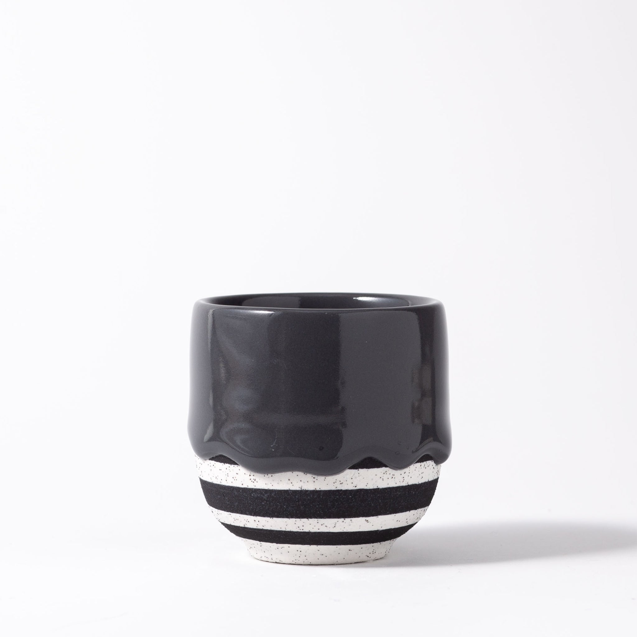 Handcrafted 3.5oz Ceramic Espresso Cup - Artisan Coffee Cup