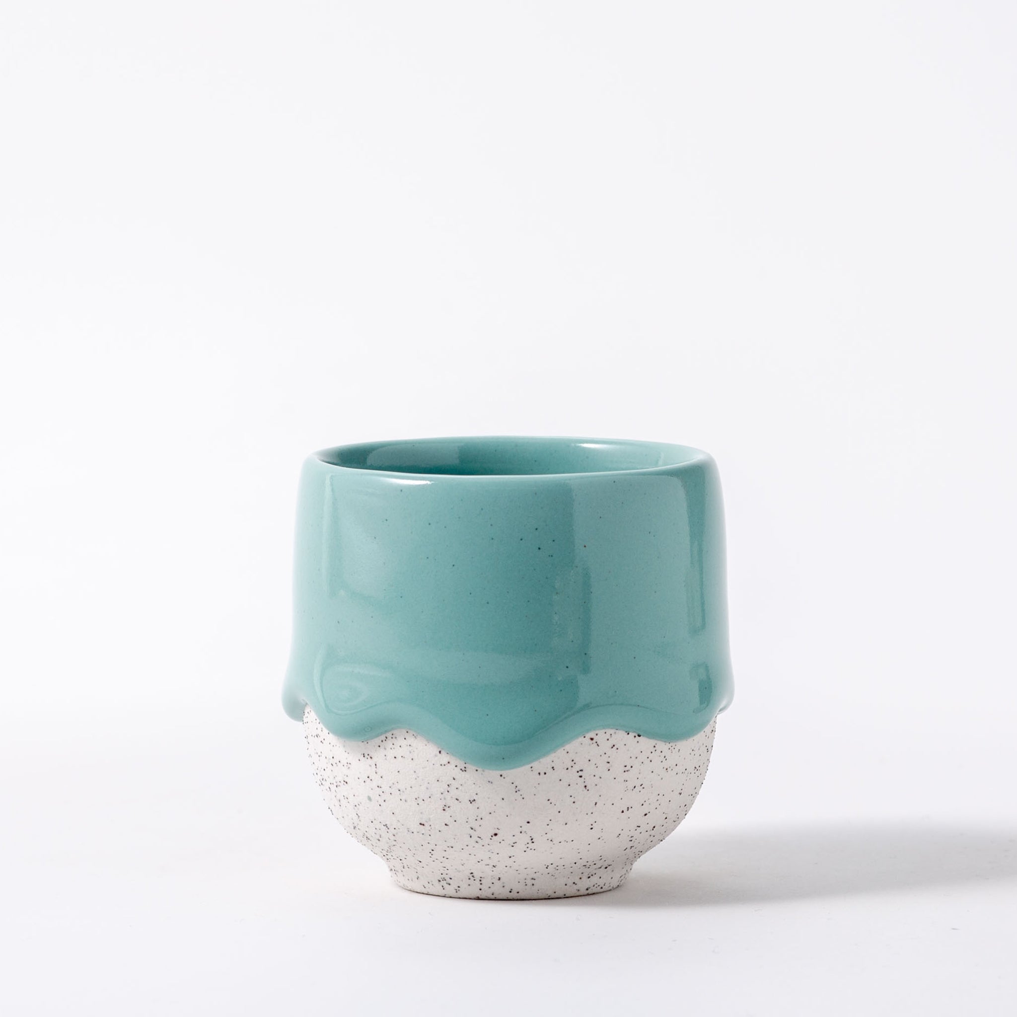Handcrafted 3.5oz Ceramic Espresso Cup - Artisan Coffee Cup