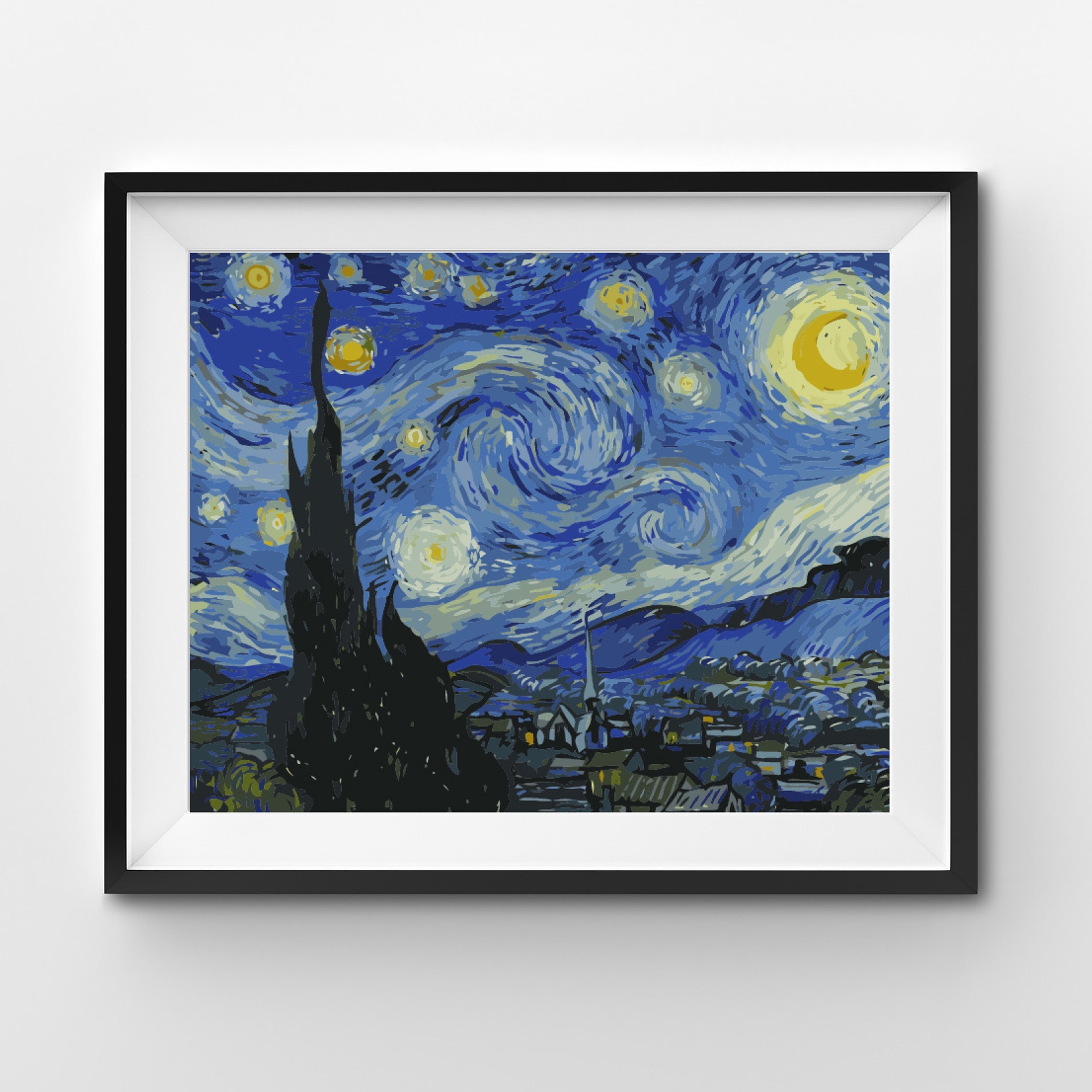 Starry Night, by Vincent van Gogh