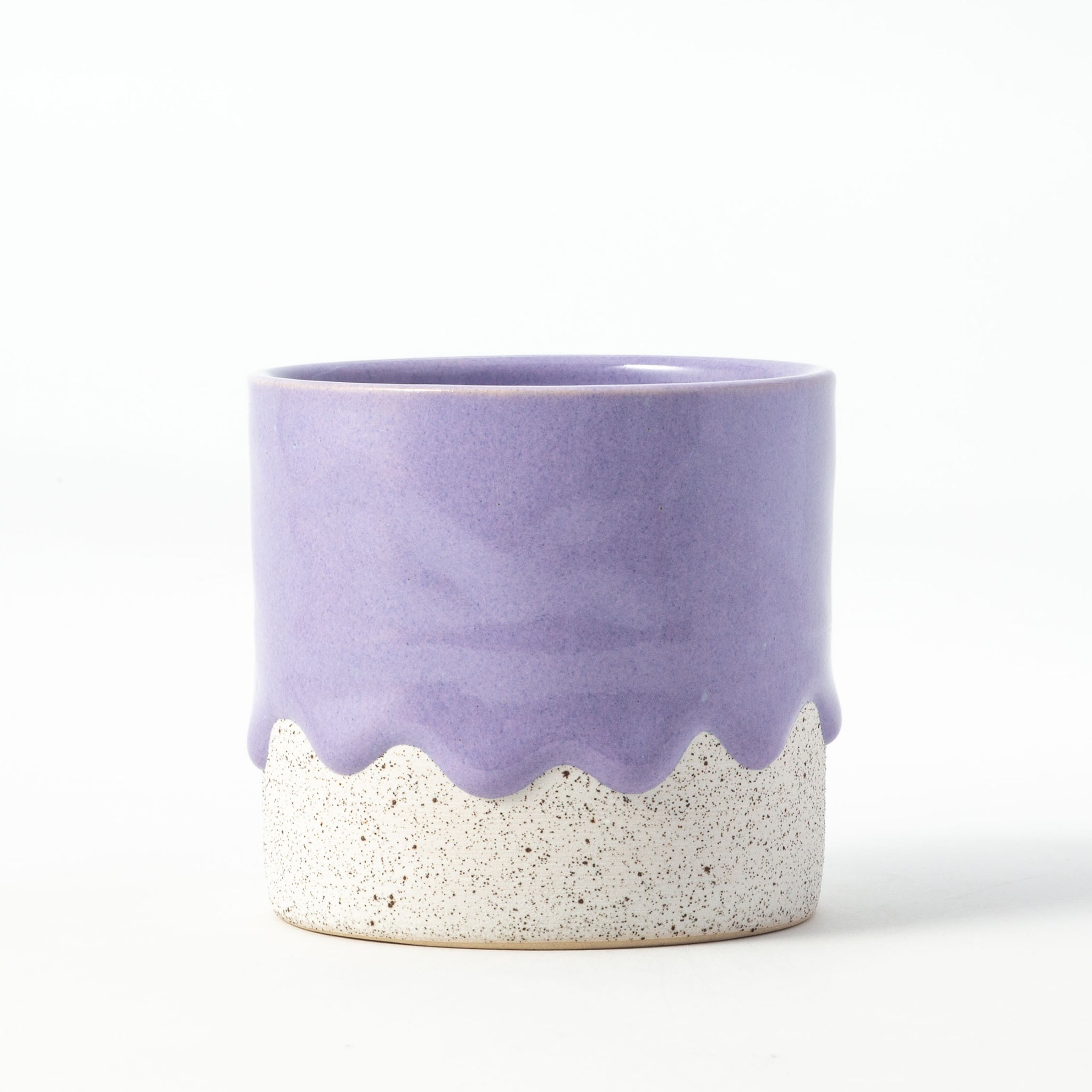 Handcrafted 10oz Ceramic Squat Cylinder Mug – Artisan Coffee Cup