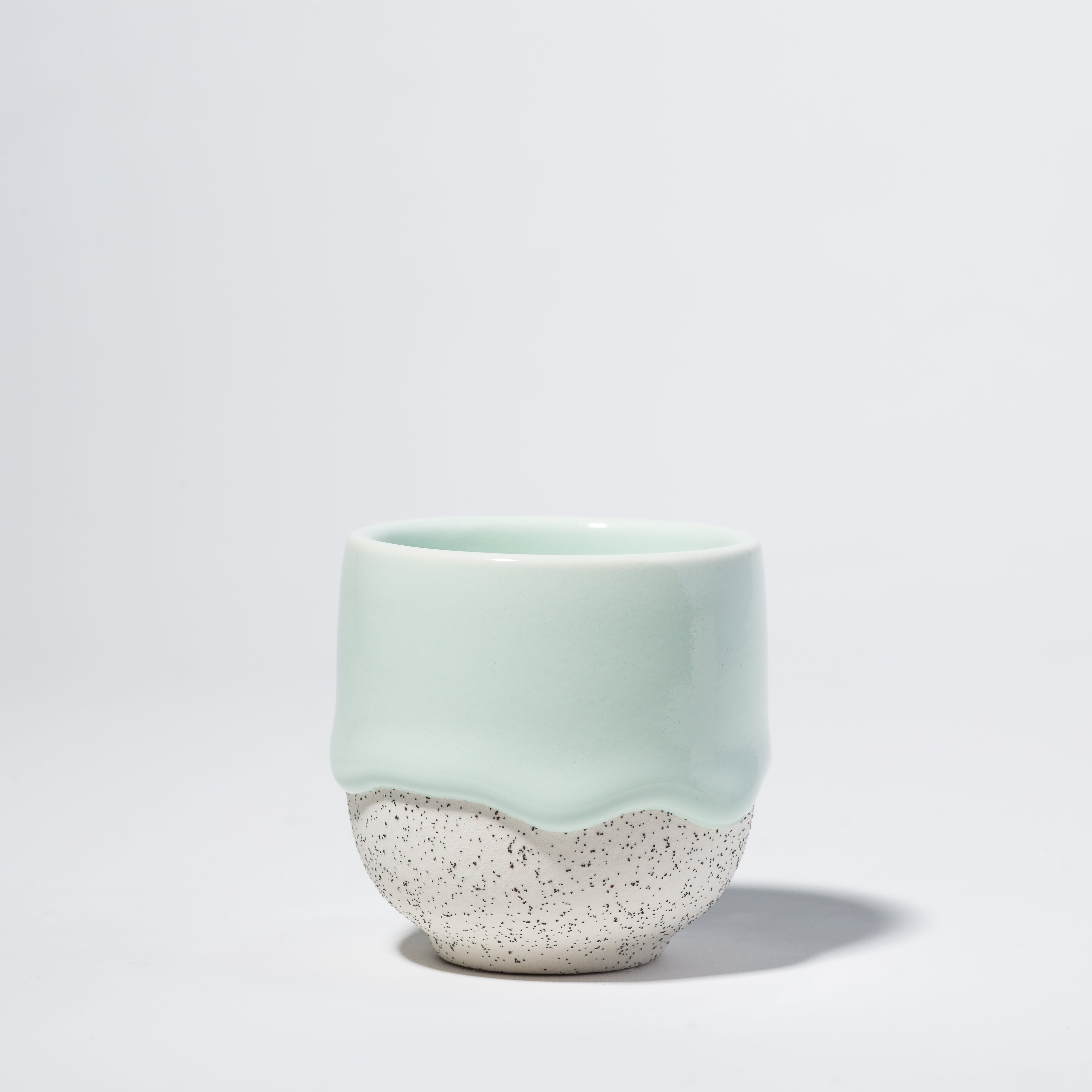 Handcrafted 3.5oz Ceramic Espresso Cup - Artisan Coffee Cup