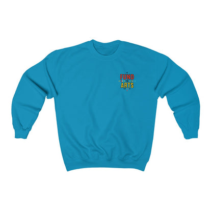 fund-the-arts-sweatshirts-best-gift-coffee-for-the-arts- blue