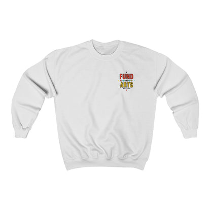 fund-the-arts-sweatshirts-best-gift-coffee-for-the-arts-white