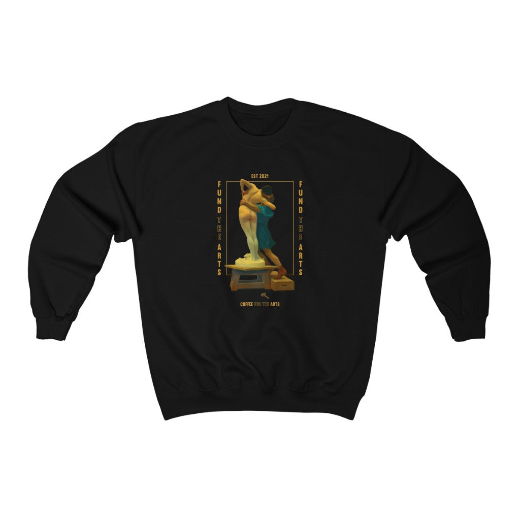 GALATEA-UNISEX-CREWNECK-SWEATSHIRT-coffee-for-the-arts-black