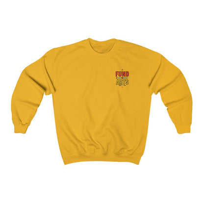 fund-the-arts-sweatshirts-best-gift-coffee-for-the-arts-yellow