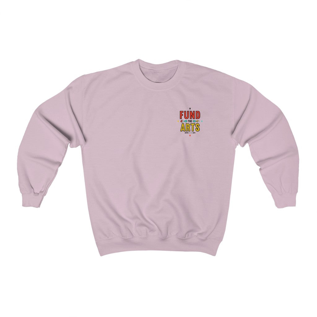 fund-the-arts-sweatshirts-best-gift-coffee-for-the-arts-pink
